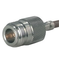 Coax connector N female for RG214