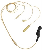 3-wire sett JUMA for Motorola MTP850. Beige